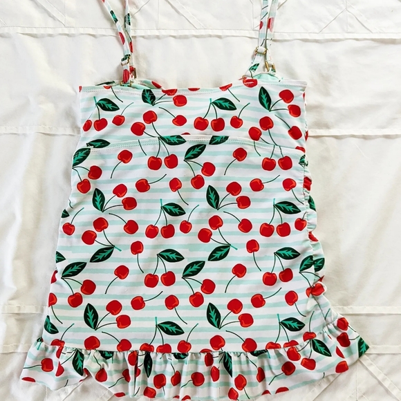 💛3 for $15 Marina West Cherry Tankini top - Picture 8 of 12